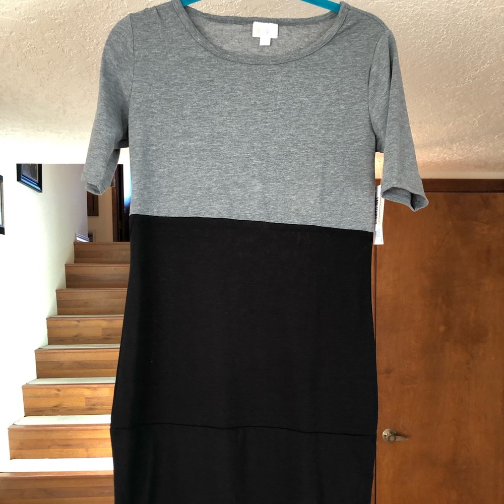 LuLaRoe Black & Gray Julia